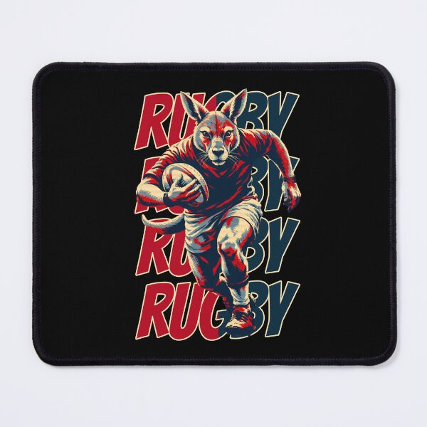 Item preview, Kangaroo Rugby Player designed and sold by TrueArtsStore.