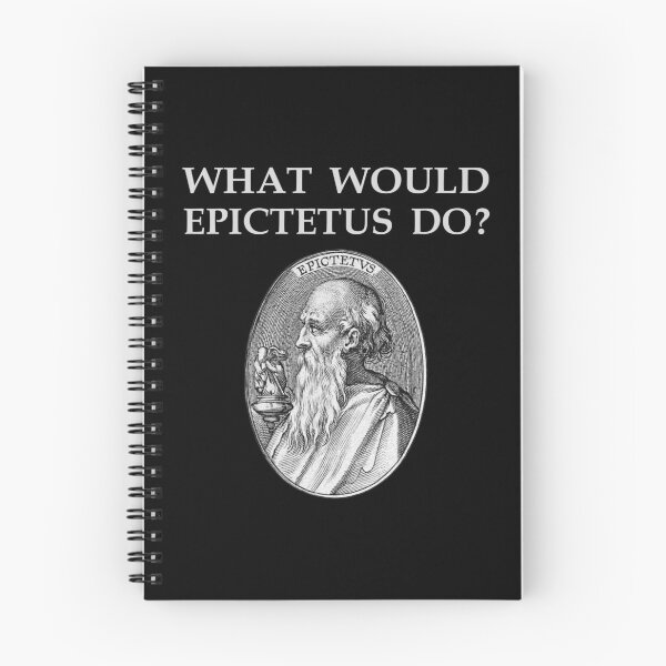 Item preview, Epictetus Stoic Philosopher Stoicism Quote WHAT WOULD EPICTETUS DO? Stoa Philosophy designed and sold by Carl's Clothing.