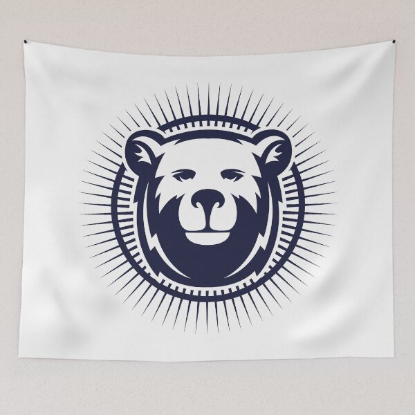 Item preview, Dark bear emblem illustration, symbol of power designed and sold by Oblique21.