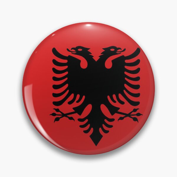 Item preview, Albanian Double Headed Eagle Patriotic Emblem designed and sold by kimkosovo.