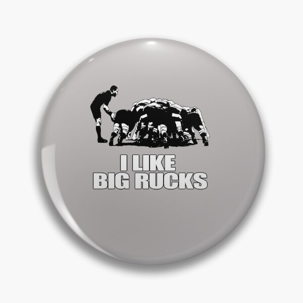 Item preview, I Like Big Rucks Rugby Lover Valentine designed and sold by taiche.