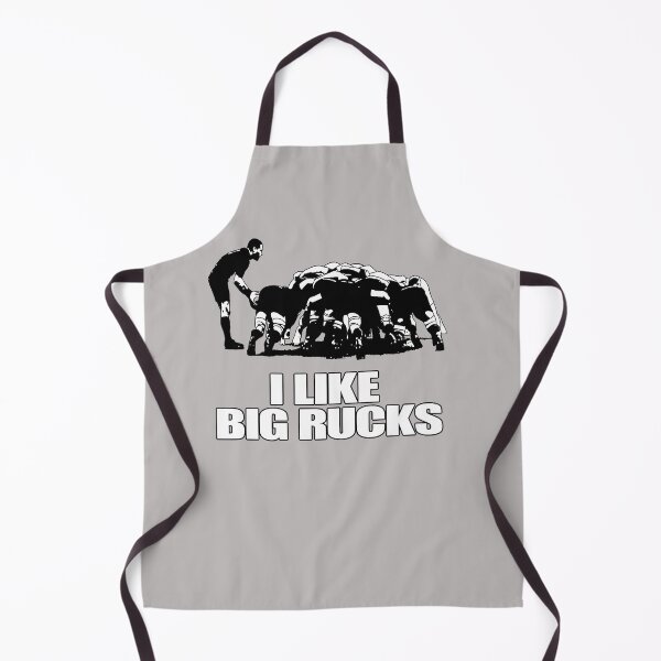 Item preview, I Like Big Rucks Rugby Lover Valentine designed and sold by taiche.