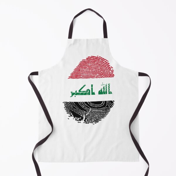Item preview, Iraq flag fingerprint designed and sold by Azeecreate009.