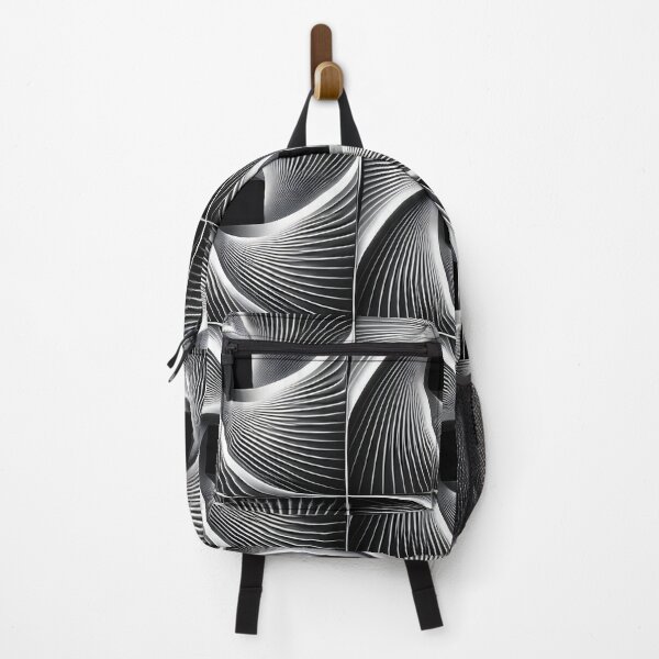Item preview, Monochrome Spiral Grid designed and sold by Kaleidoscope Print.