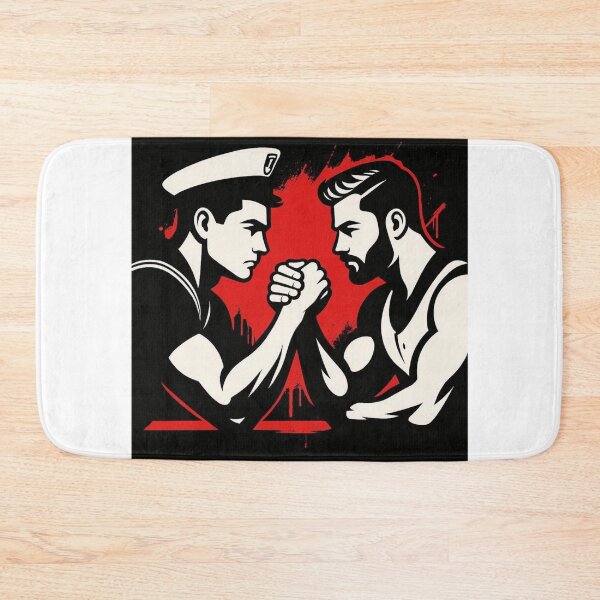 Item preview, Vintage Gay Sailors Pop Art Gay Pride Graphic Design designed and sold by ItsAKinkThing.