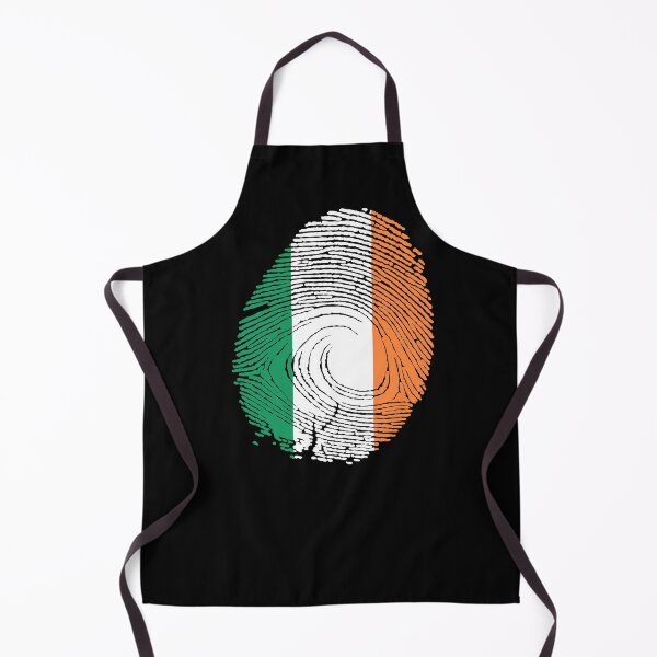Item preview, Ireland flag fingerprint designed and sold by Azeecreate009.