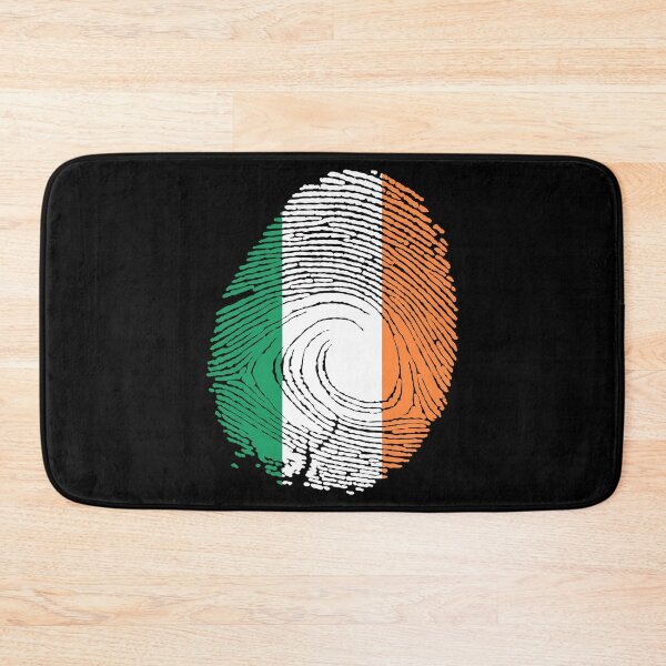 Item preview, Ireland flag fingerprint designed and sold by Azeecreate009.