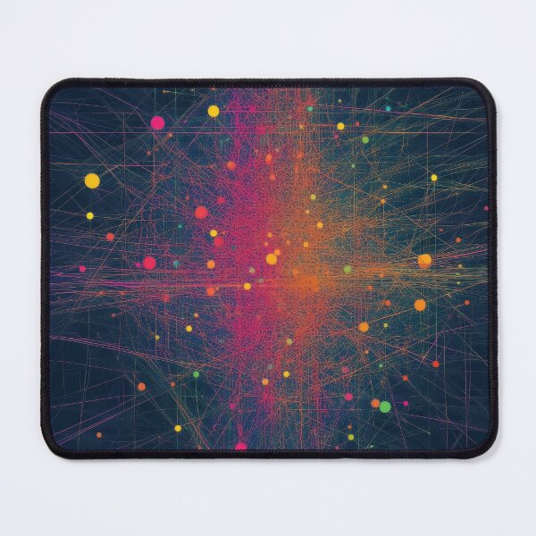 Item preview, Digital Neural Network – Colorful Data Art designed and sold by B-Russ-Stuff.
