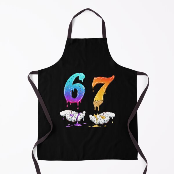 Item preview, 67 Ice Cream Drip Funny Baseball Number Design designed and sold by gladysenglish.