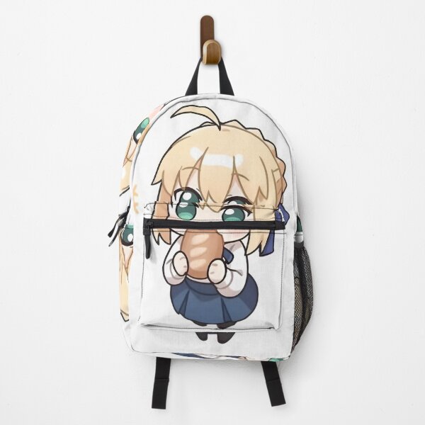 Item preview, Bread Time Chibi Girl – Cute Kawaii Anime Sticker designed and sold by Dyan4.