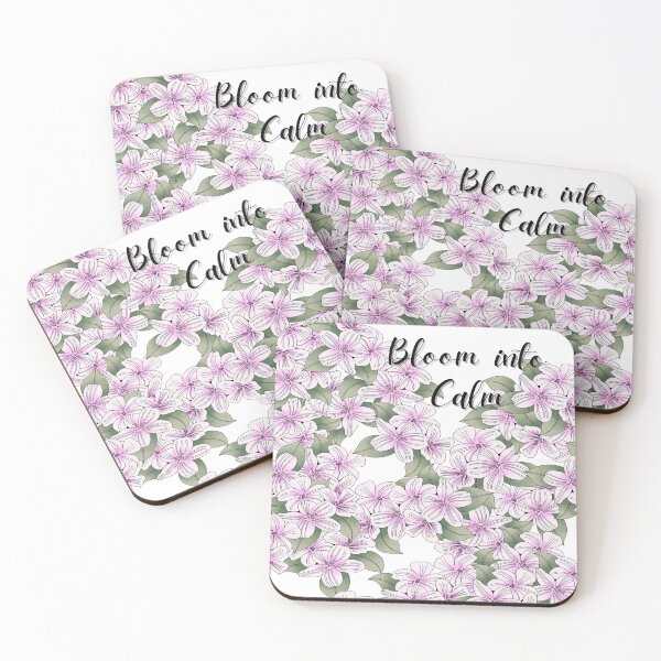 Item preview, Bloom Into Calm – Soft Floral Art for Peaceful Mind designed and sold by simpleyetcanva.