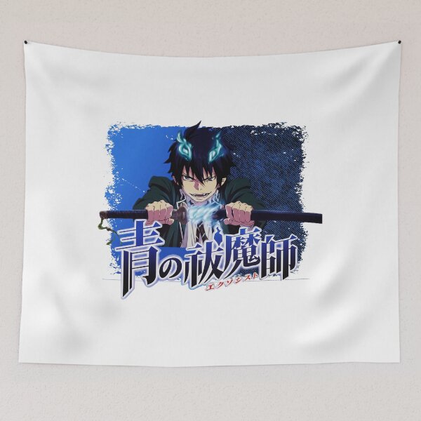 Item preview, Blue Exorcist Rin Flames Art  designed and sold by Nevaotahy.