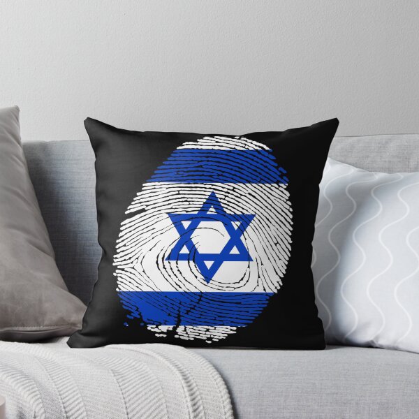 Item preview, Israel flag fingerprint design designed and sold by Azeecreate009.