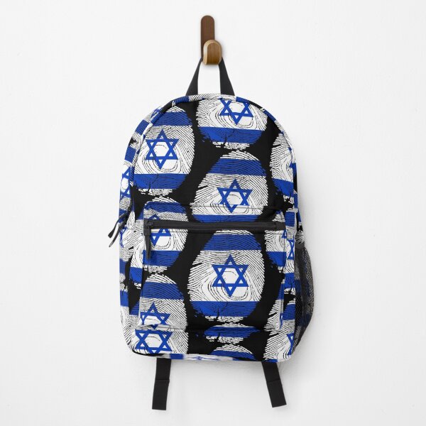 Item preview, Israel flag fingerprint design designed and sold by Azeecreate009.