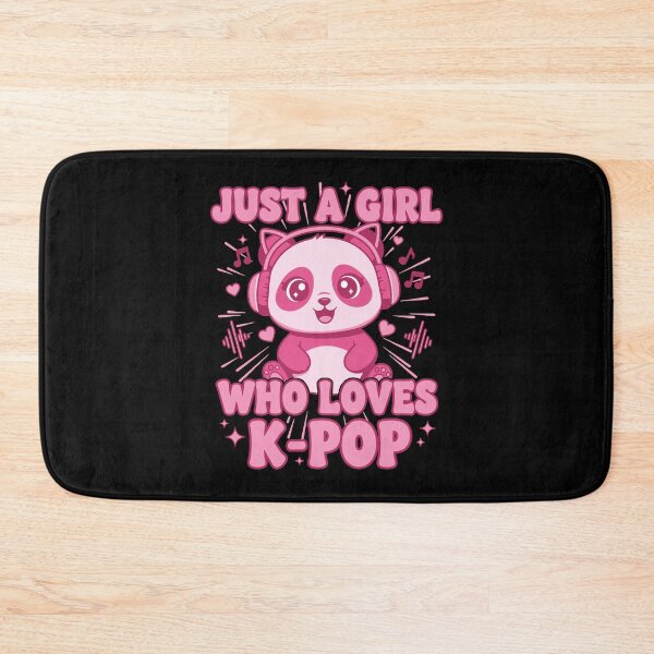 Item preview, Just A Girl Who Loves K-Pop Cute Kpop Korean Music designed and sold by LuminOrb.