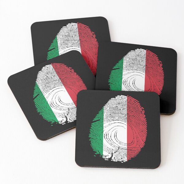 Item preview, Italy flag fingerprint designed and sold by Azeecreate009.