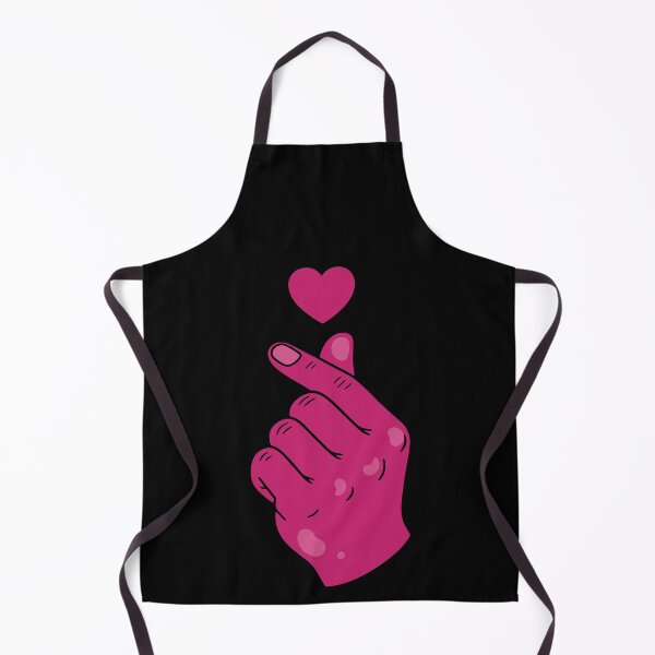 Item preview, Kpop Korean Music Cute Pink Finger Heart Love designed and sold by LuminOrb.