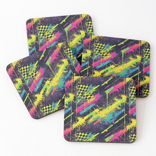 Item preview, funky Seamless Patterns  Colorful Urban Pop Art, Rainbow Gradients & Abstract Anime Vibes COOL  ART colorful  patterns seamless designs Colorful Cartoon Pattern Graffiti  designed and sold by Design Repo.
