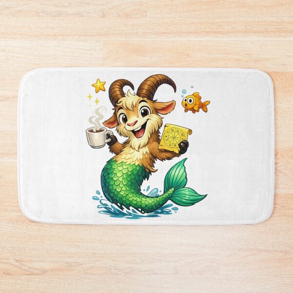 Item preview, Capricorn Zodiac Cartoon designed and sold by Arte Cartoon From TagTeam Group.