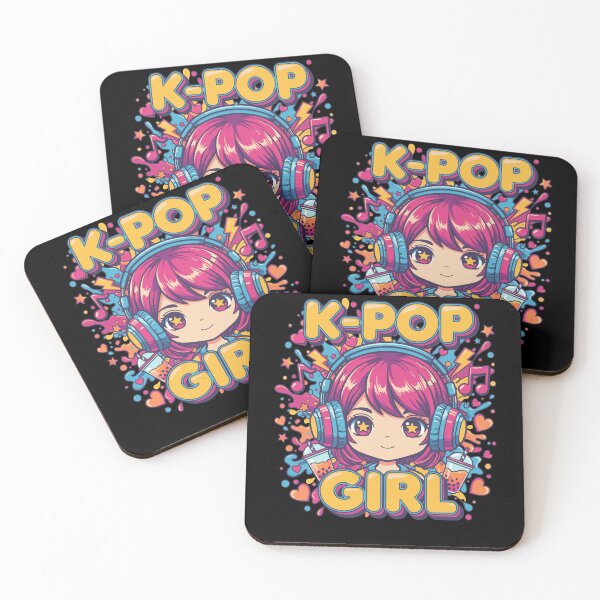 Item preview, K-Pop Girl Cute Anime Kpop Korean Music Korea designed and sold by LuminOrb.