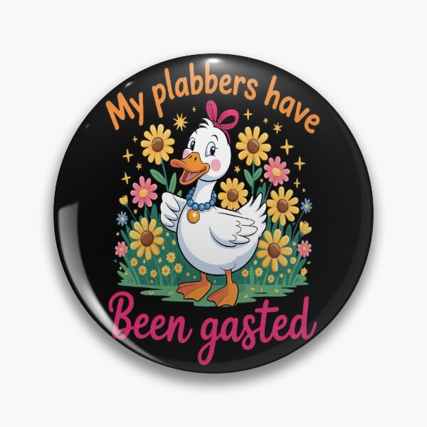 Item preview, My Flabbers Have Been Gasted Sarcastic Goose Humor designed and sold by orlodrake.