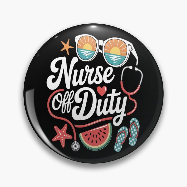 Item preview, Nurse Off Duty Funny Summer Beach Holiday designed and sold by orlodrake.