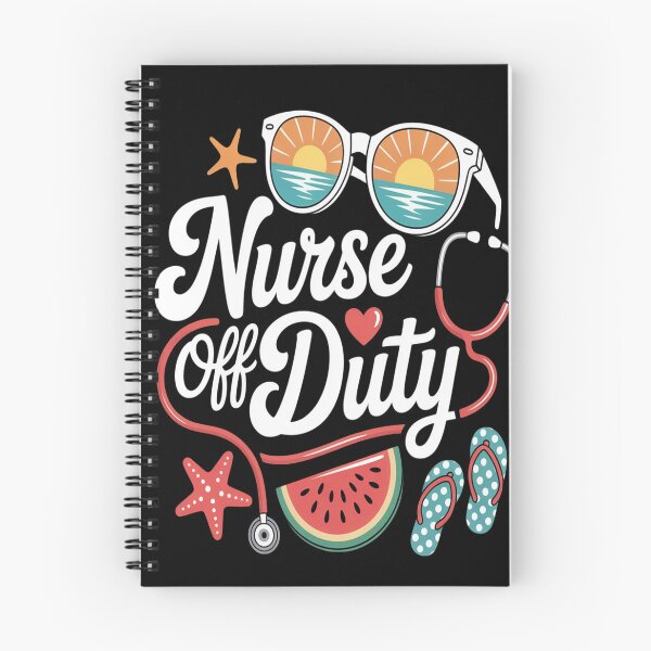 Item preview, Nurse Off Duty Funny Summer Beach Holiday designed and sold by orlodrake.