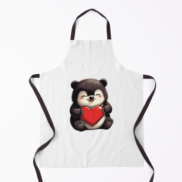 Item preview, Valentine panda with Heart, Cute Animal Illustration for T-Shirts & PNG designed and sold by Shirtazy.