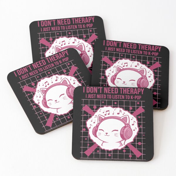 Item preview, I Dont Need Therapy I Just Need To Listen To K-Pop designed and sold by LuminOrb.