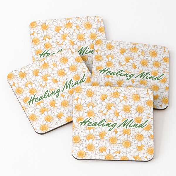 Item preview, Healing Mind – Calming Daisy Floral Pattern for Mental Peace designed and sold by simpleyetcanva.