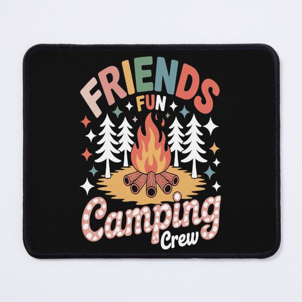 Item preview, Camping Crew Fires Friends Fun Summer Vibes Camper designed and sold by TeamLequid.