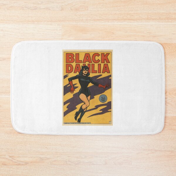 Item preview, The Black Dahlia Vigilante – Retro Pulp Superhero designed and sold by jeugenet.