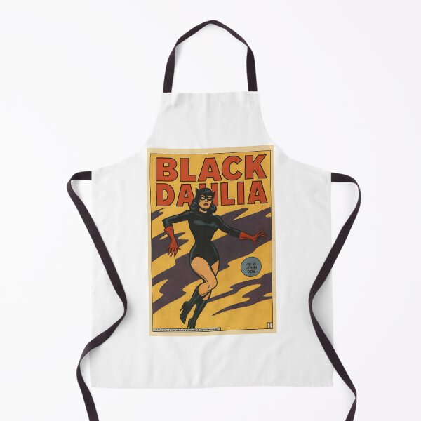 Item preview, The Black Dahlia Vigilante – Retro Pulp Superhero designed and sold by jeugenet.