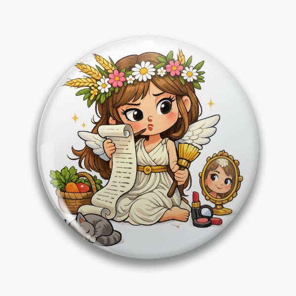 Item preview, Virgo Zodiac: Cartoon Sign astrology designed and sold by Arte Cartoon From TagTeam Group.