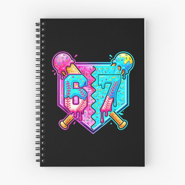 Item preview, 67 Baseball Drip Number Sports Style Design designed and sold by gladysenglish.