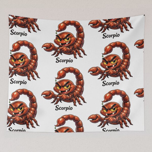 Item preview, Scorpio Zodiac: Cartoon Sign astrology Design designed and sold by Arte Cartoon From TagTeam Group.