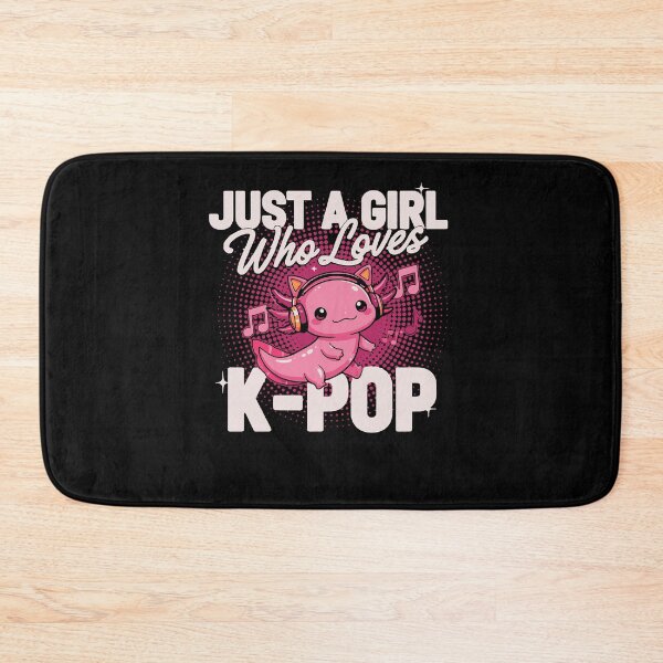 Item preview, Just A Girl Who Loves K-Pop Cute Korean Music designed and sold by LuminOrb.