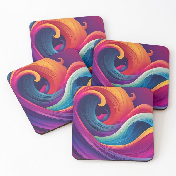 Item preview, Vivid Abstract Color Swirl Background with Depth. designed and sold by MissYouONLY.