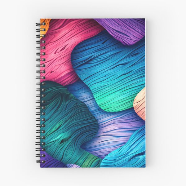 Item preview, Colorwave Woodgrain Abstract designed and sold by Kaleidoscope Print.