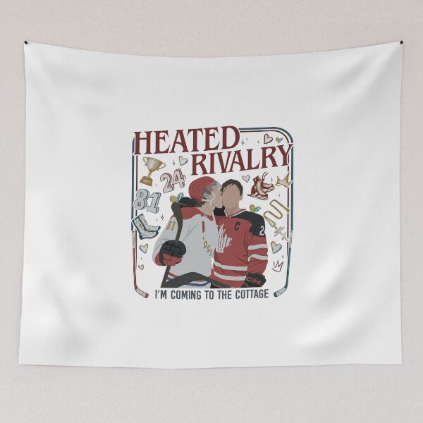 Item preview, Heated Rivalry Shirt I’m coming to the cottage quote | Hockey Romance M11032 designed and sold by viahivus.