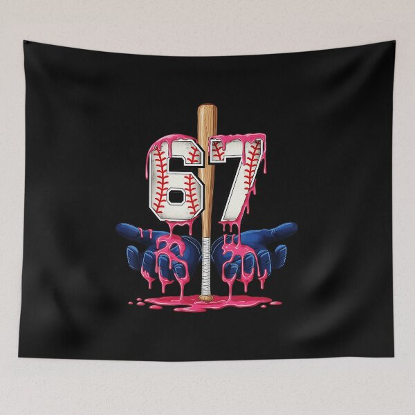 Item preview, 67 Baseball Drip Number Youth Ice Cream Style designed and sold by miaa-artistshop.