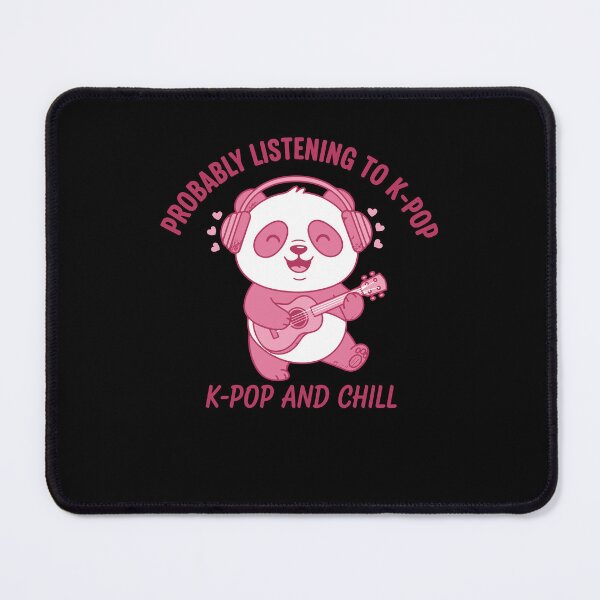 Item preview, Probably Listening To K-Pop And Chill Panda designed and sold by LuminOrb.