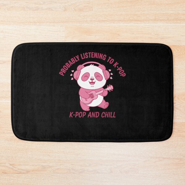 Item preview, Probably Listening To K-Pop And Chill Panda designed and sold by LuminOrb.