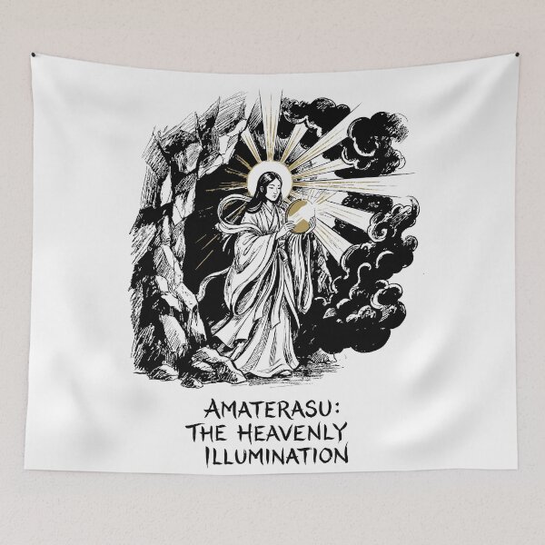 Item preview, The Divine Sunrise Amaterasu - Japanese Mythology Gods designed and sold by bapupa.