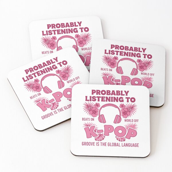 Item preview, Probably Listening To K-Pop Beats On World Off designed and sold by LuminOrb.