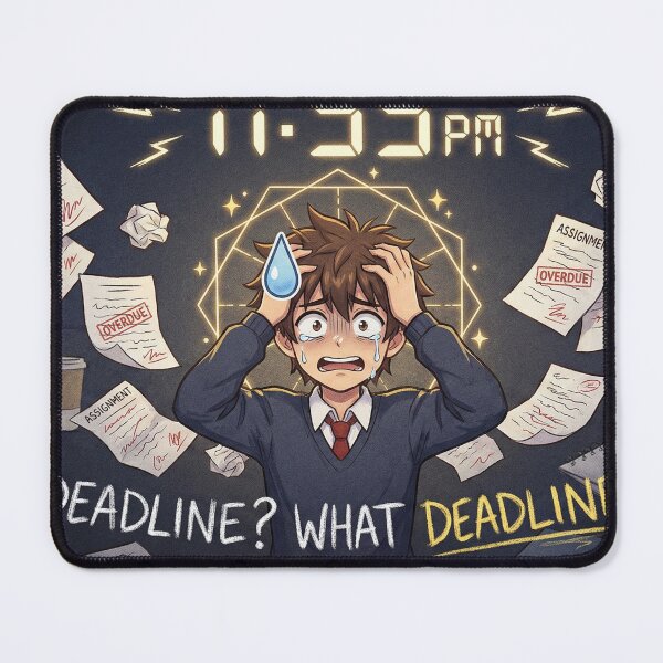 Item preview, Anime Procrastination designed and sold by Midnight Replay.