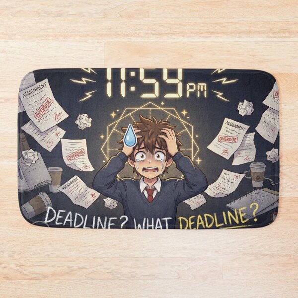 Item preview, Anime Procrastination designed and sold by Midnight Replay.