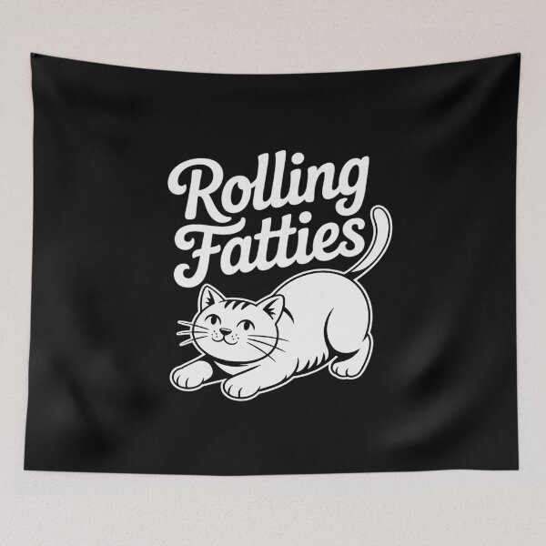 Item preview, Rolling Fatties Fat Kitten Cat Mothers Day designed and sold by joyouartArt.