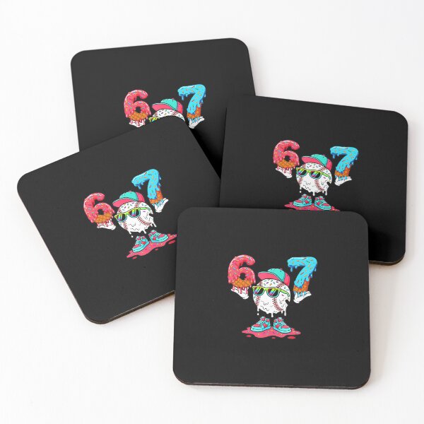 Item preview, 67 Baseball Ice Cream Drip Number Fun Sports Design designed and sold by gladysenglish.