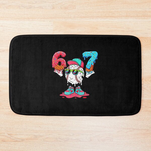 Item preview, 67 Baseball Ice Cream Drip Number Fun Sports Design designed and sold by gladysenglish.